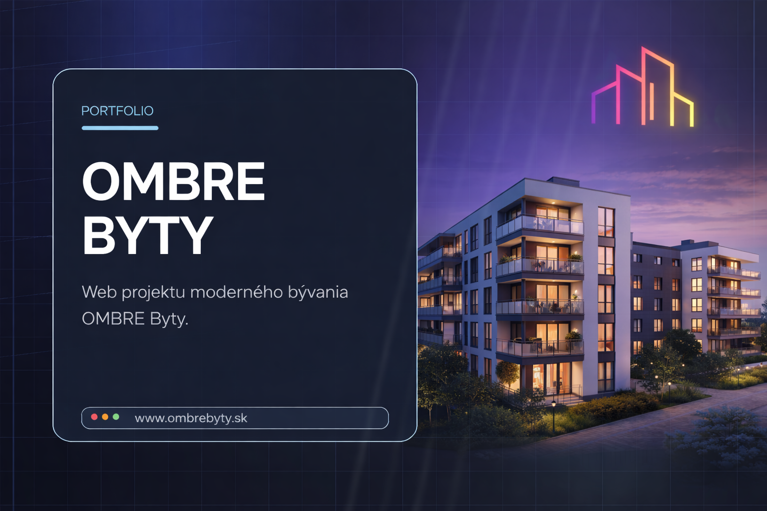 Náhľad projektu OMBRE Byty