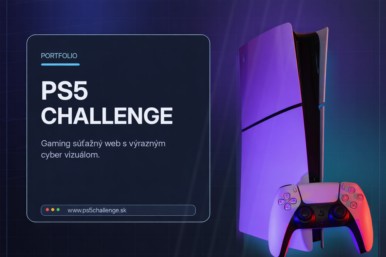Náhľad projektu PS5 Challenge