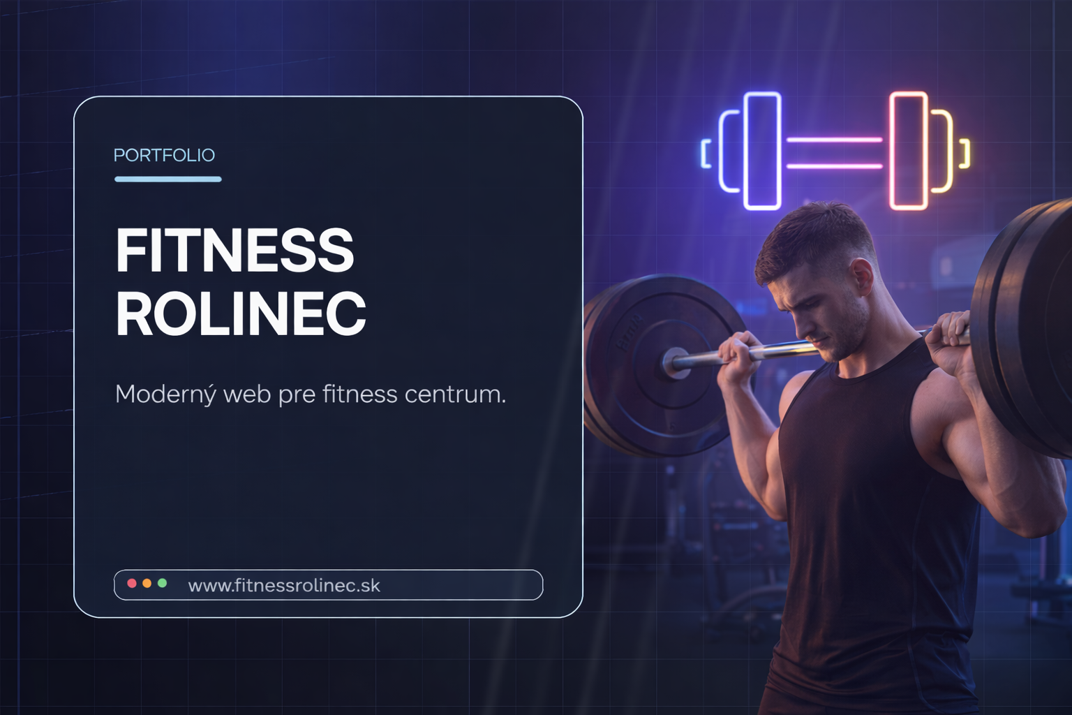 Náhľad projektu Fitness Rolinec