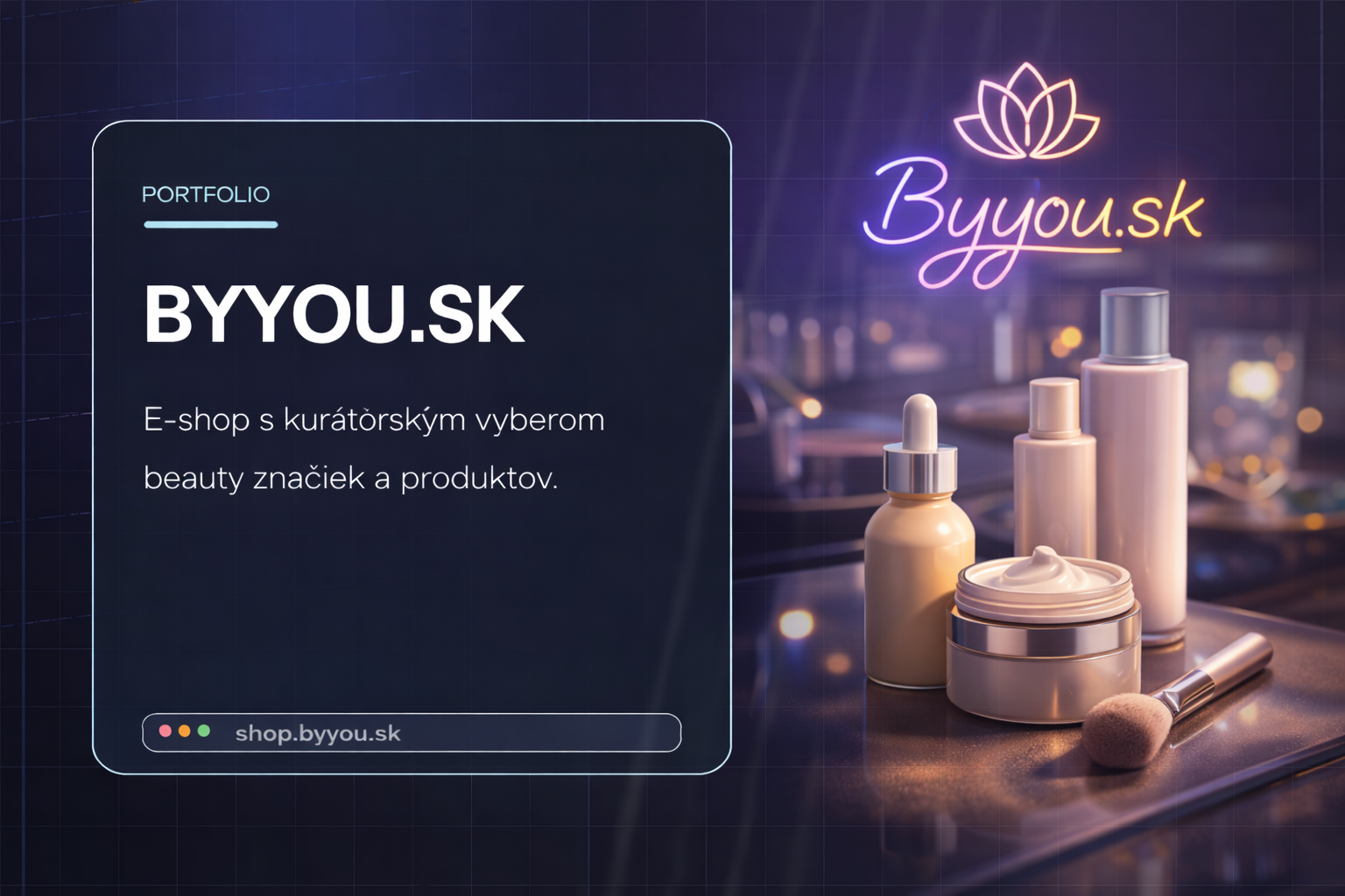 Náhľad projektu ByYou Shop